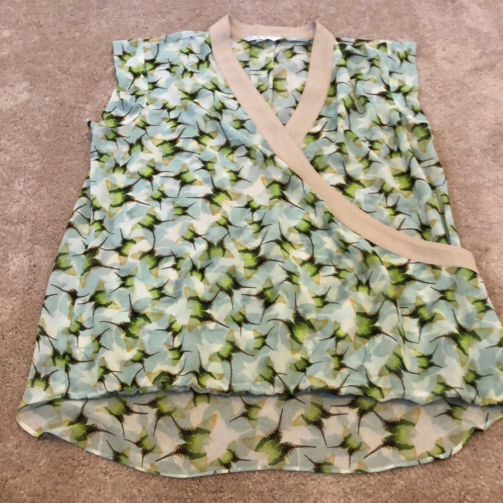 Cabi Sheer butterfly wrap